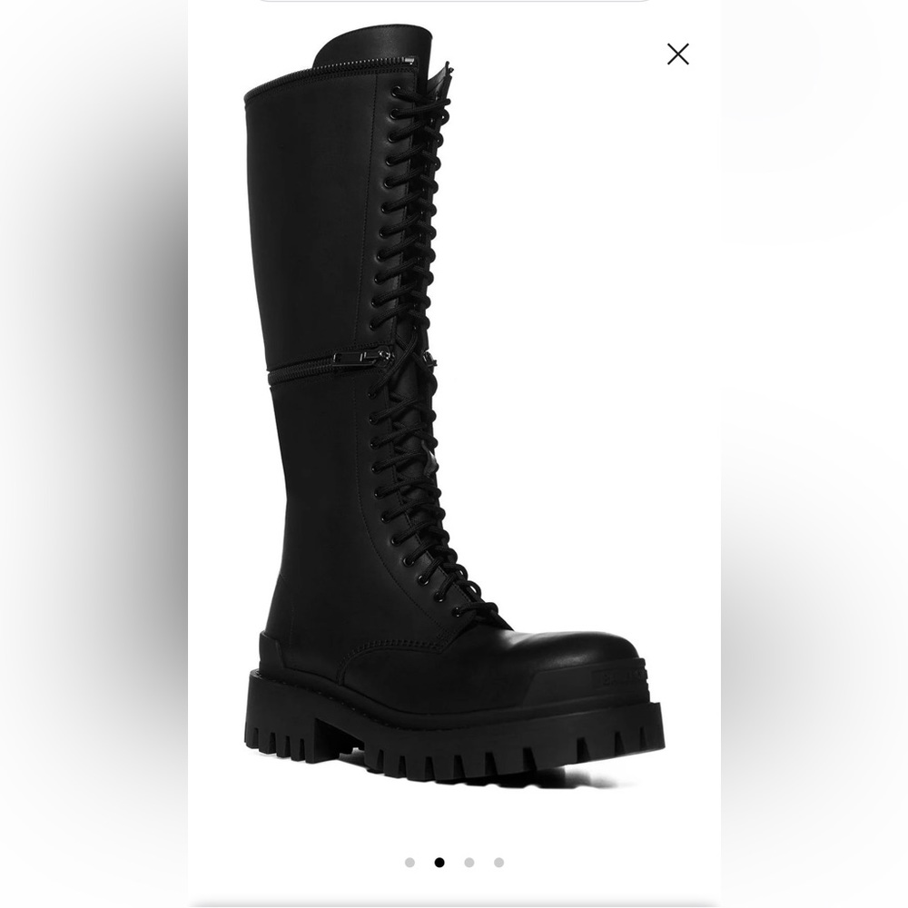 Authentic! Balenciaga Master Thigh-High Boots 20mm - Picture 7 of 8